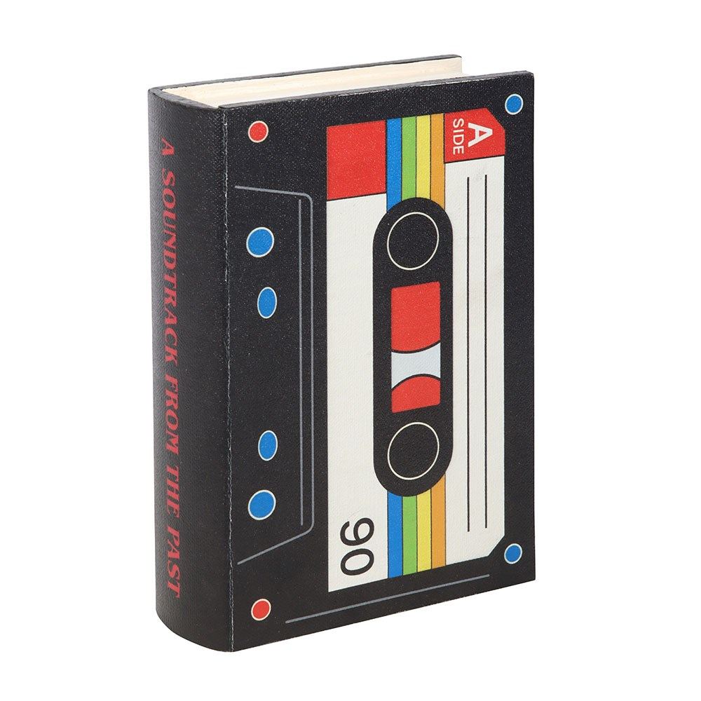 Something Different - Retro Cassette Tape Shaped Decorative box - Multicolours